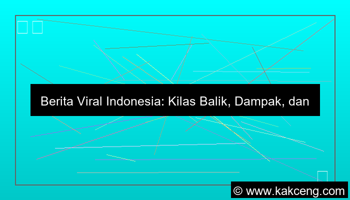 gambar berita viral indonesia