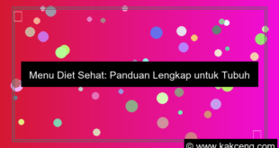 menu diet sehat